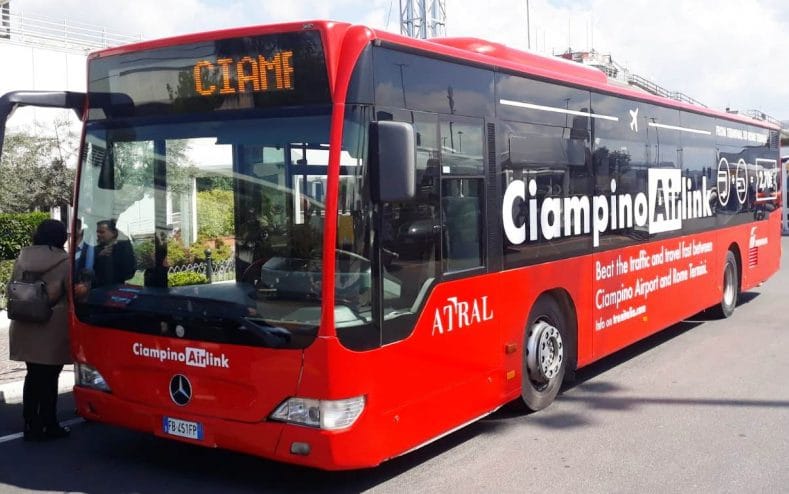 como ir de ciampino a roma