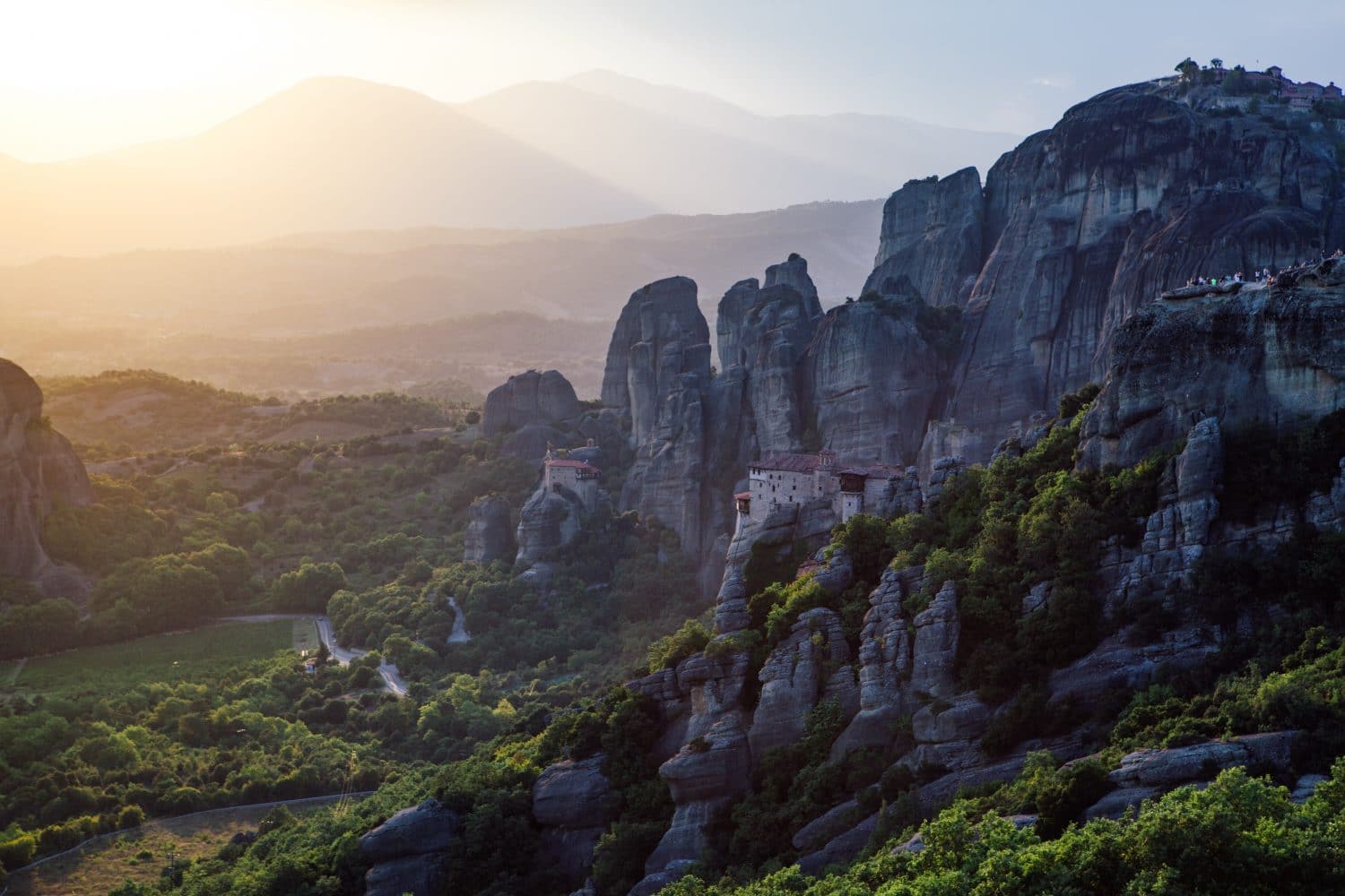 Meteora in Greece. 