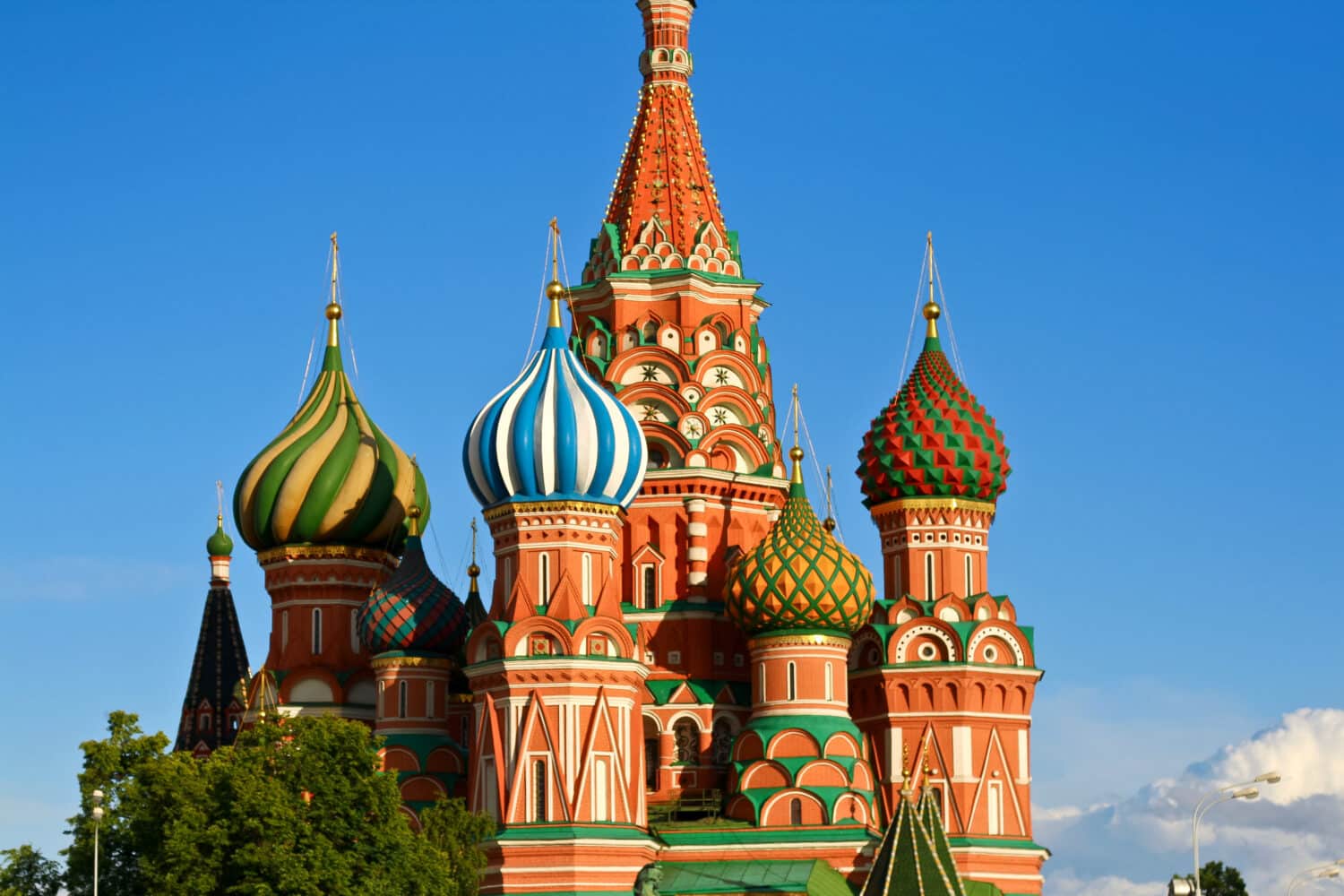 Catedral de San Basilio en Moscú, Rusia